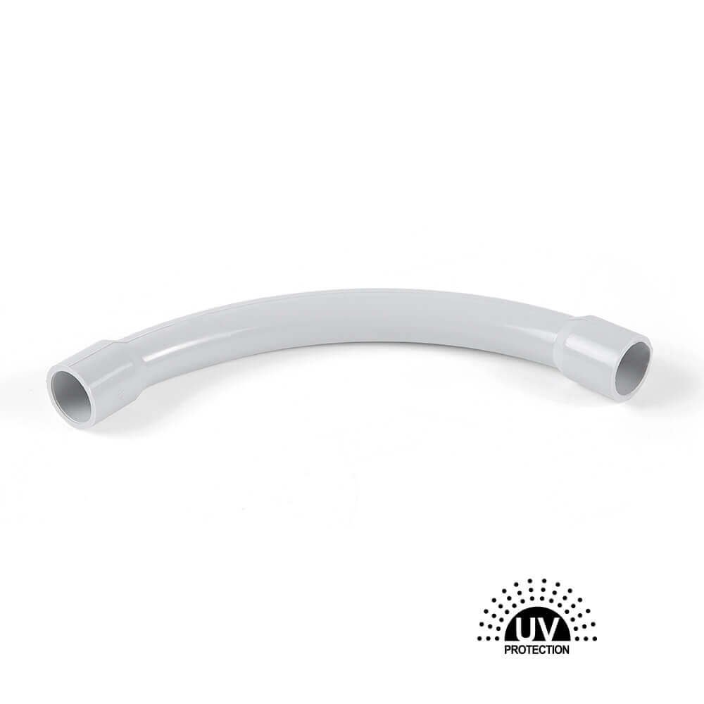 AS/NZS 2053 Solar Conduit Connector Sweep Bend 1 90 degree sweep bend