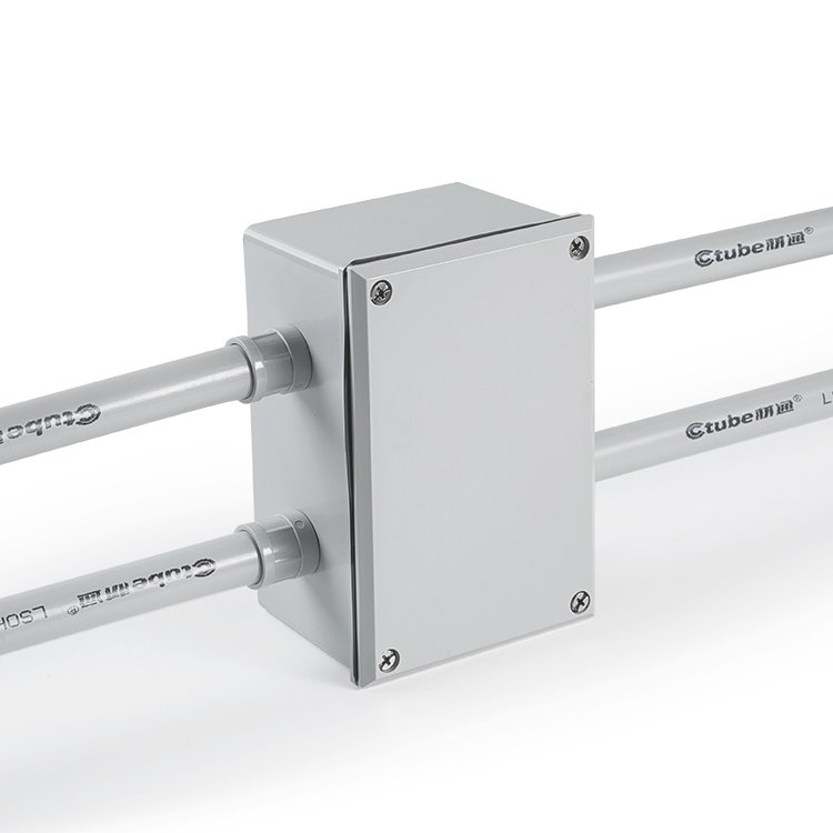 AS/NZS 2053 Standard Waterproof Electrical Adaptable Box Grey 2 adaptable box grey