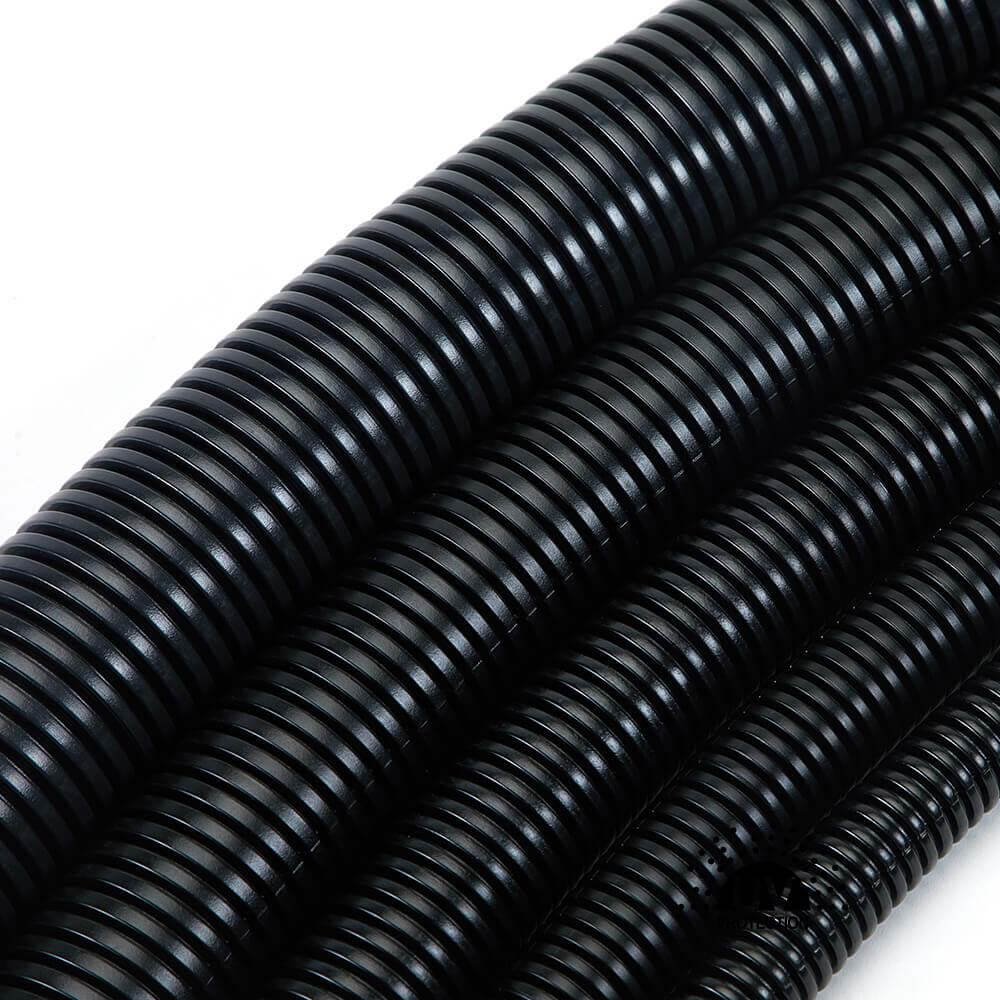 AS/NZS 2053 Solar Flexible Electrical Conduit Black 2 black solar corrugated conduit pipe