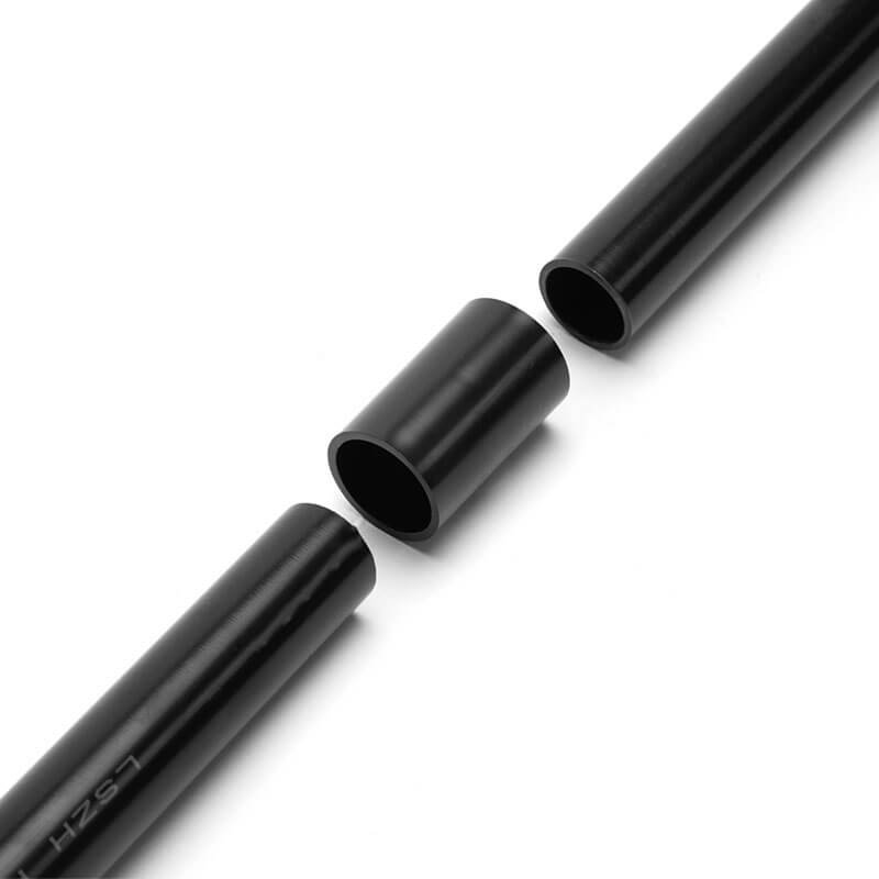 AS/NZS 2053 Standard Conduit Connector Coupling Black 2 conduit coupling connector black