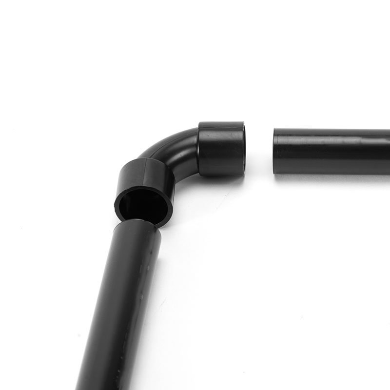 AS/NZS 2053 Standard Elbow Connector Black 2 elbow black function