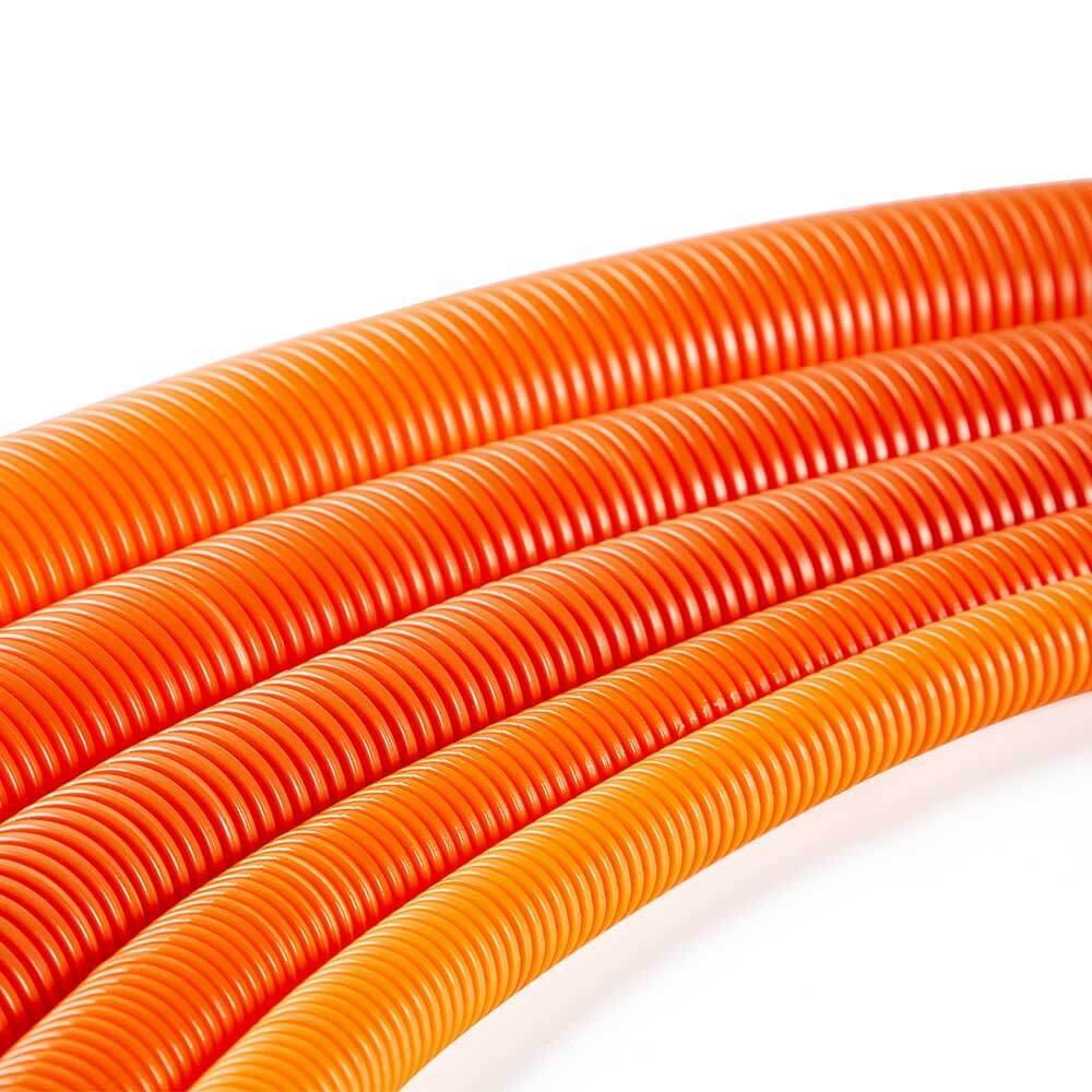 AS/NZS 2053 HD Flexible PVC Electrical Conduit Pipe Orange 2 orange corrugated conduit pipe