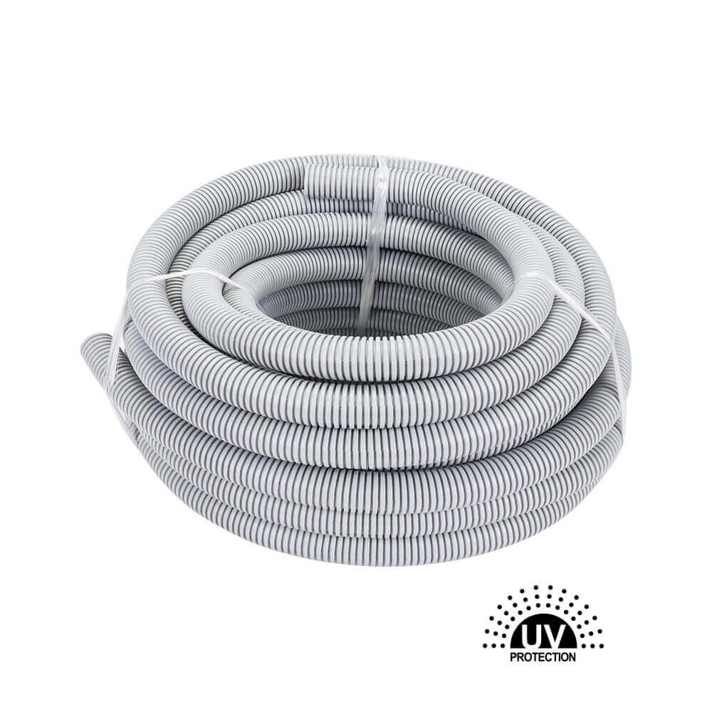 AS/NZS 2053 Solar Flexible Electrical Conduit Grey 1 pvc solar corrugated conduit pipe