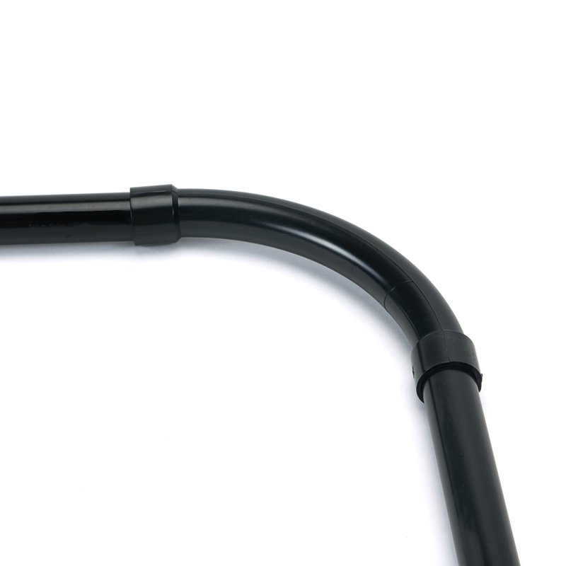 Low-Smoke Halogen-Free Electrical Conduit Sweep Bend 4 sweep bend design showing black