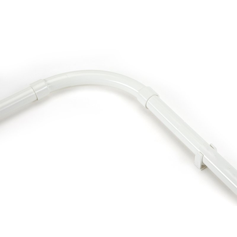 Low-Smoke Halogen-Free Electrical Conduit Sweep Bend 5 sweep bend design showing white